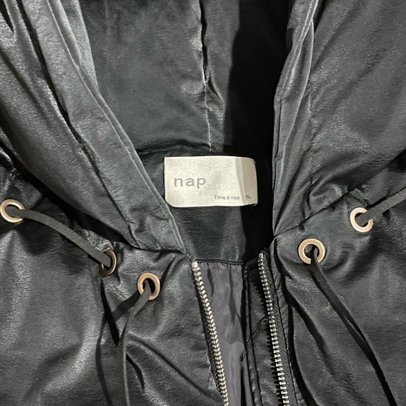 Nap Loungewear Limited Edition Oversized Hooded Puffer Coat - Picture 5 of 5